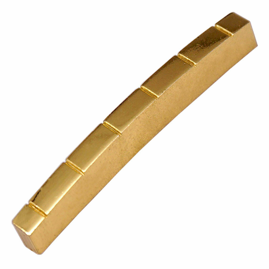 43mm Slotted Brass Nut for ST  TL 6 String Electric Guitar Spare Parts