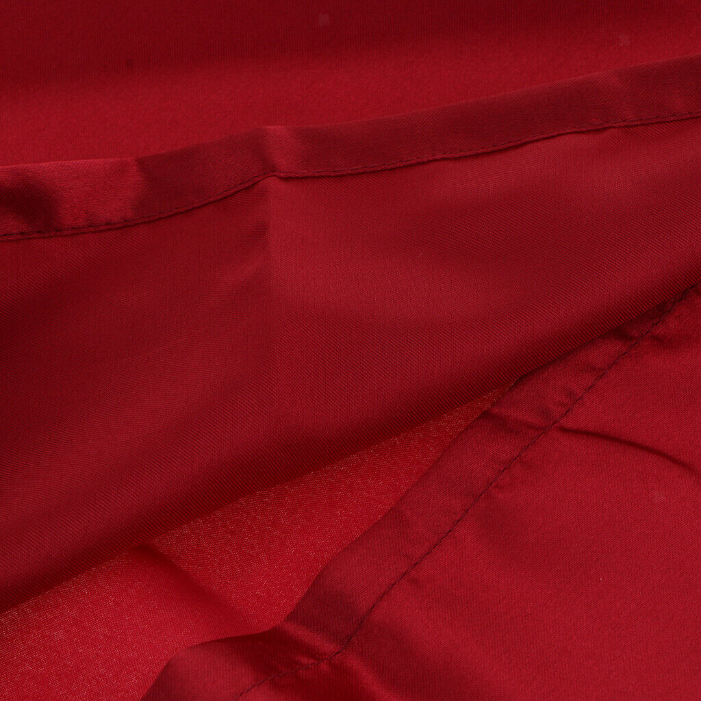 Solid Color Luxury Silky Pillowcases Queen Size 20x30 Inch Wine Red