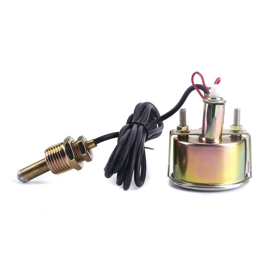 52 mm 2'' Car Auto Mechanical Water Temperature Gauge Light Sensor Metal Body