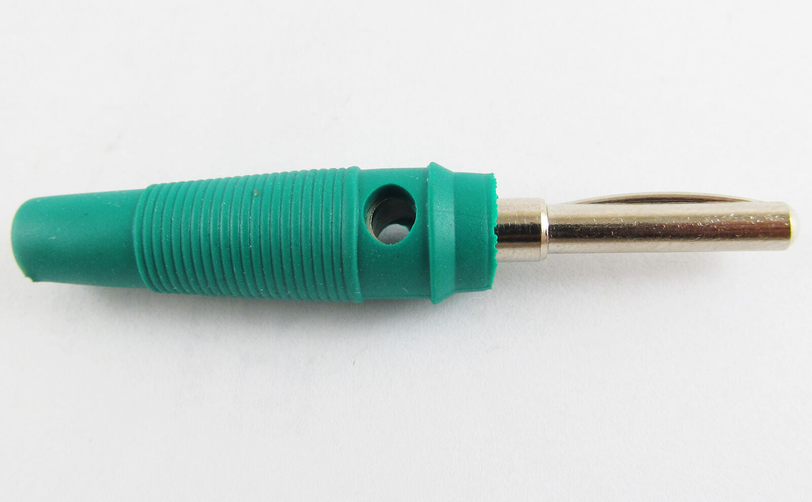 50pcs High Quqlity 4MM Brass Free Solder Banana Plug Male Test Adapter 5 Colors