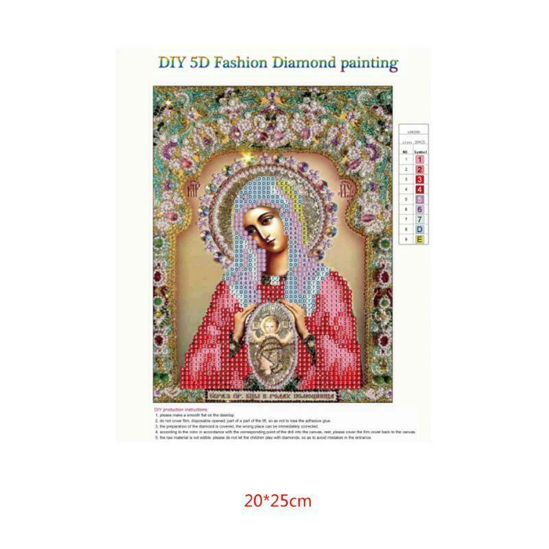 Religion 5D Diamond Embroidery Painting DIY Craft Cross Stitch  Home Decor