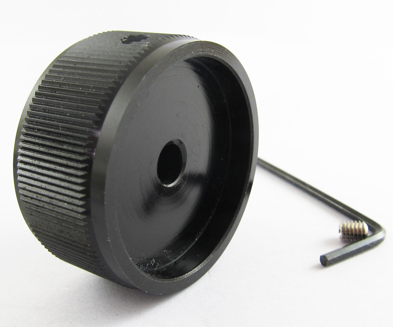 5 pcs High Quality Black Color Aluminum Audio Rotary pots Knob 30mm x 19mm NEW