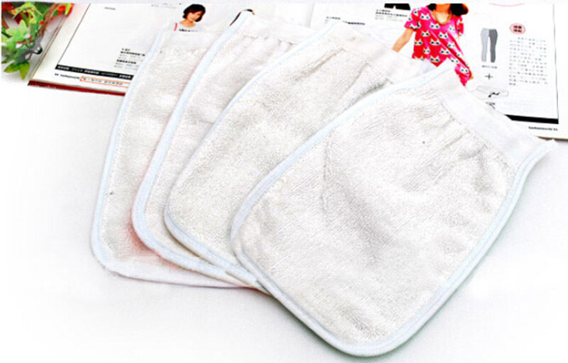 Terrific Shower Exfoliating Wash Skin Spa Bath Gloves Massage Loofah Scrub.l8