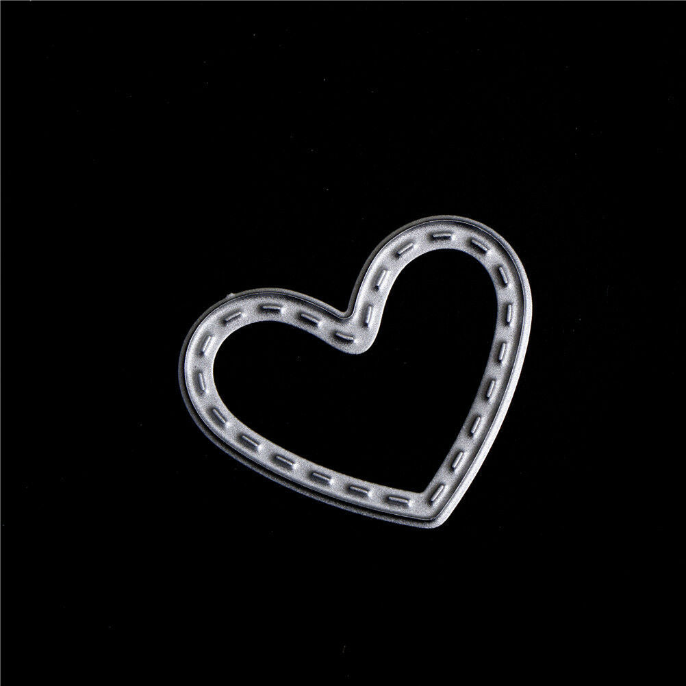 3X hollow love heart Metal Cutting Dies Stencil Scrapbooking paper craft d.l8