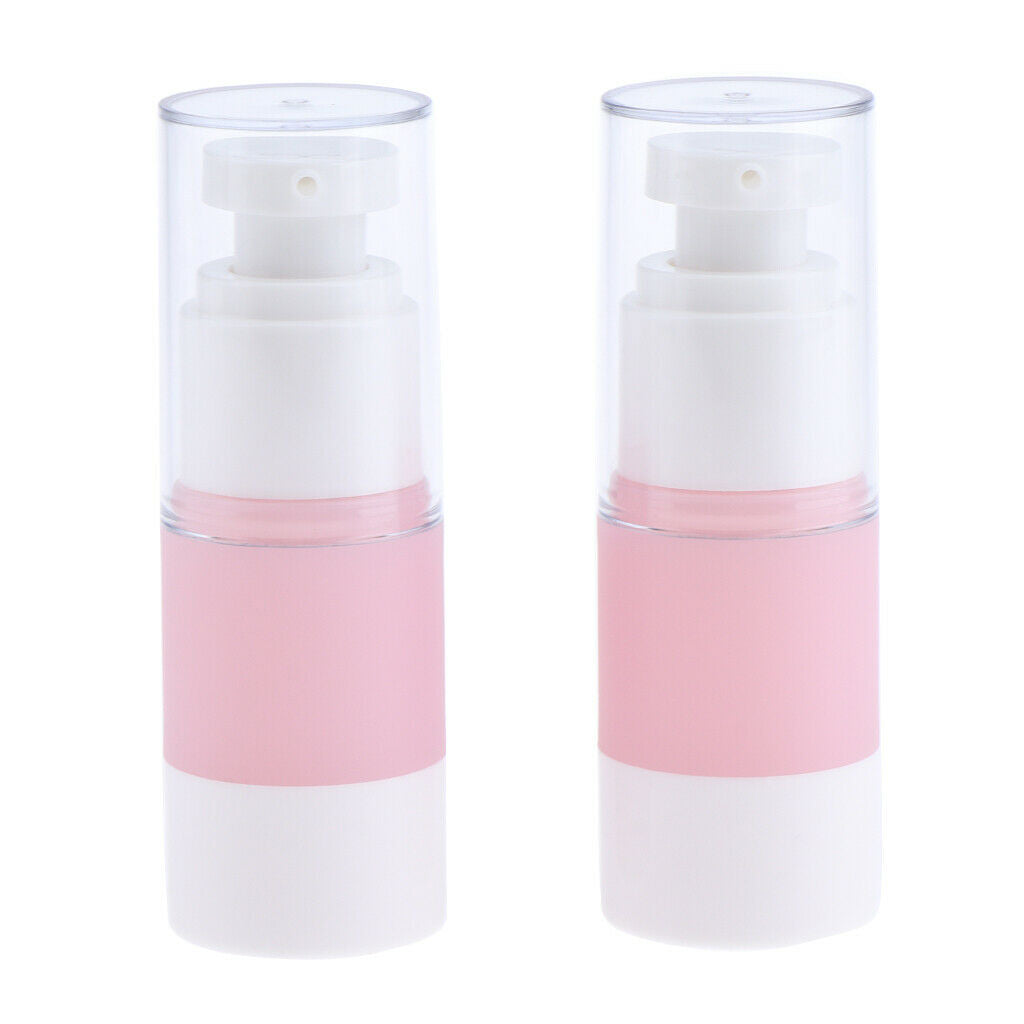 8Pcs Portable Empty Cosmetic Makeup Sterile Airless Pump Spray Bottles