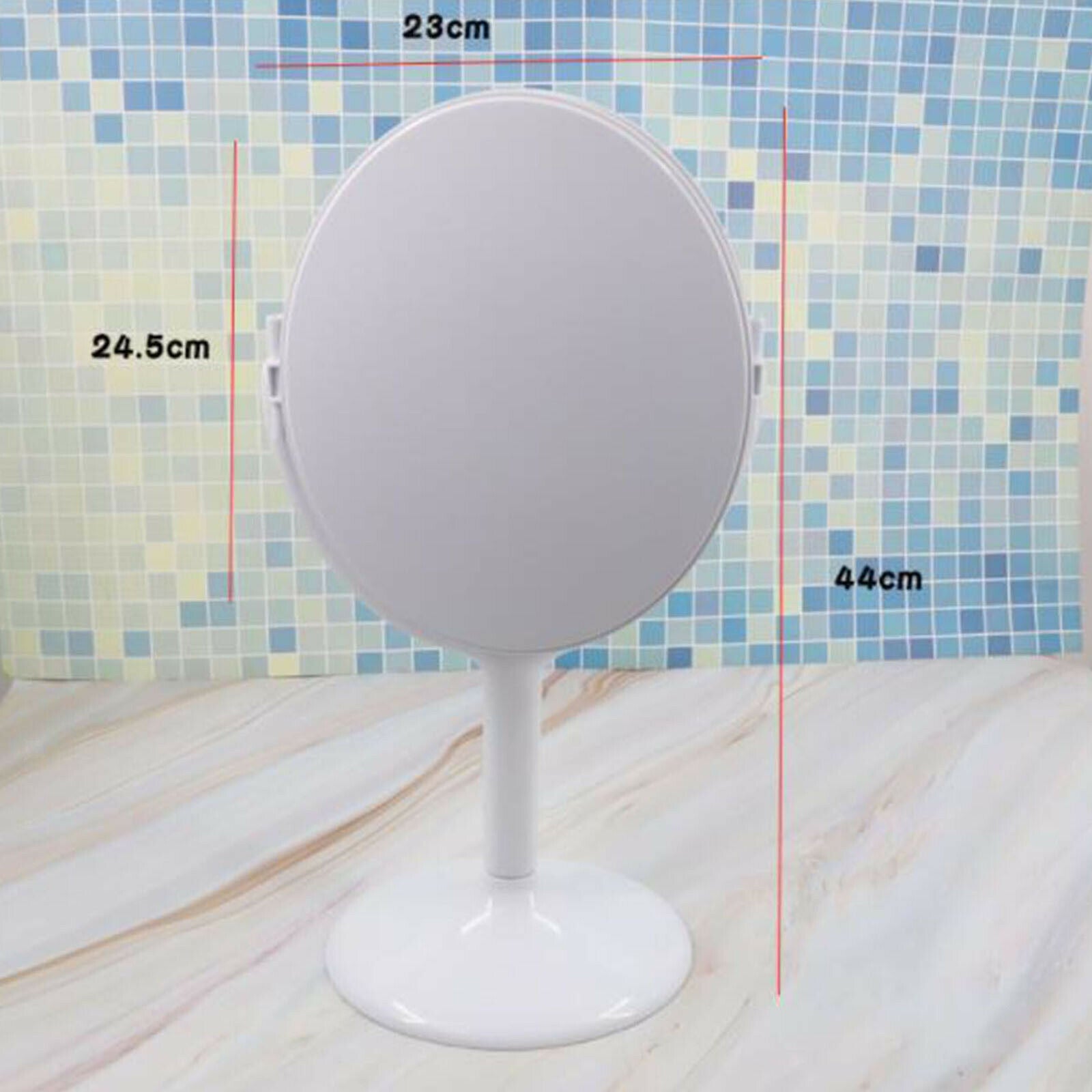 Vanity Mirror Makeup Trifold Mirror with Lights 3 Color 1X/2X Magnification