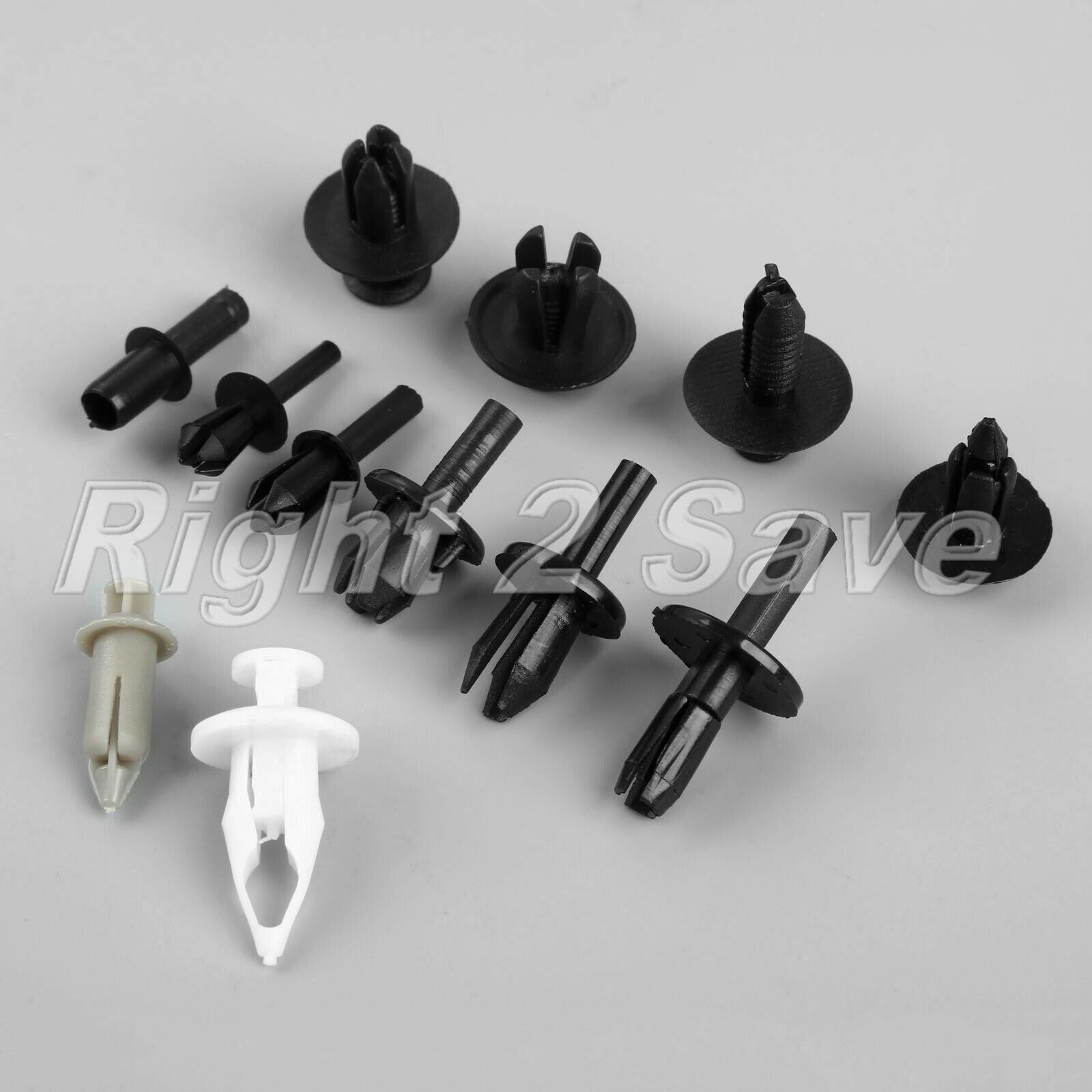 350x Car Body Push Retainer Rivet Panel Trim Clip 12 Sizes Moulding Assortments