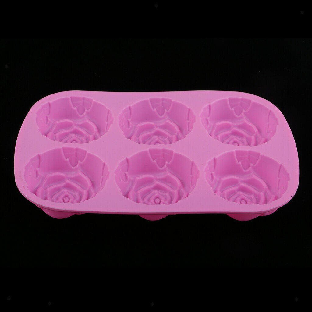 Wedding Flower Rose Silicone Mould Fondant Cake Topper  Mold Tool