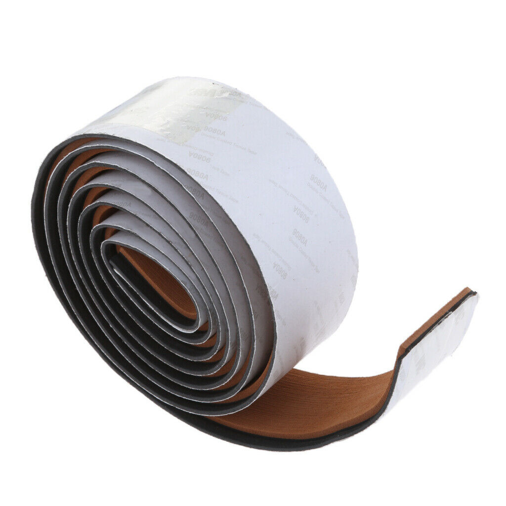 3X EVA Faux Teak Decking Sheet Marine/Boat Tape Light Brown Black Stripe