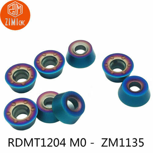 RDMT1204MO RPMT1204 R6 Indexable CNC Carbide Milling insert For RPMW RPMT holder