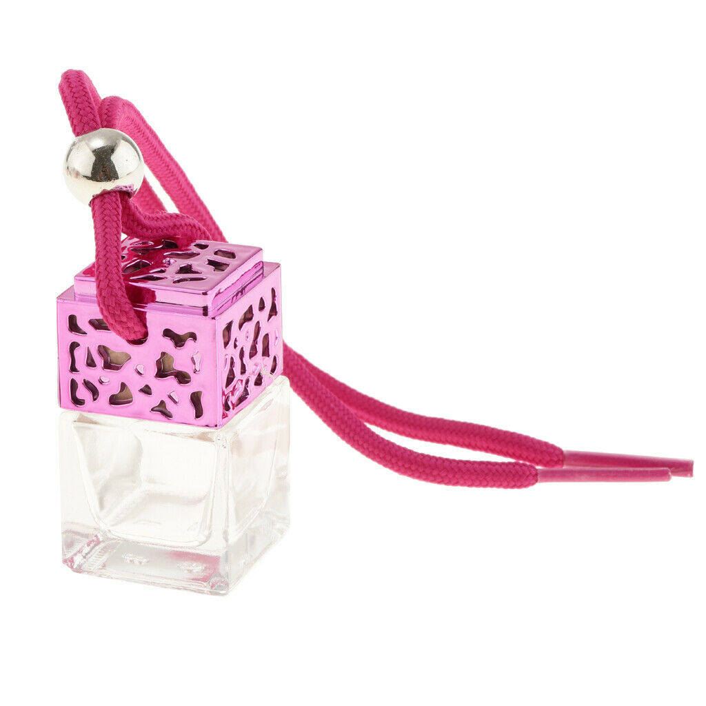 Clear Hanging Air Freshener Bottle 5.5ml Auto Hotel Club Hanging Decoration
