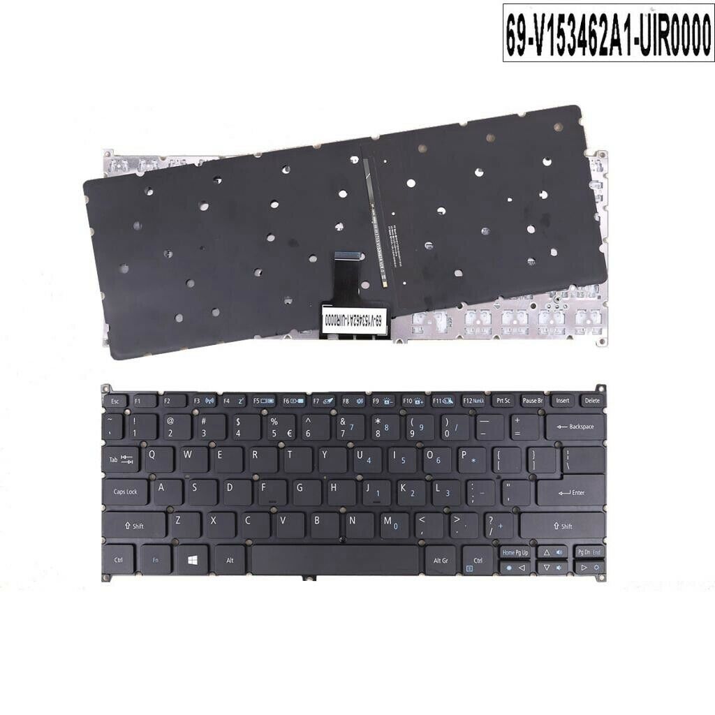 Backlight Keyboard Replacement for Acer aspire R14 R5-471T R5-431T R7-372T, PC