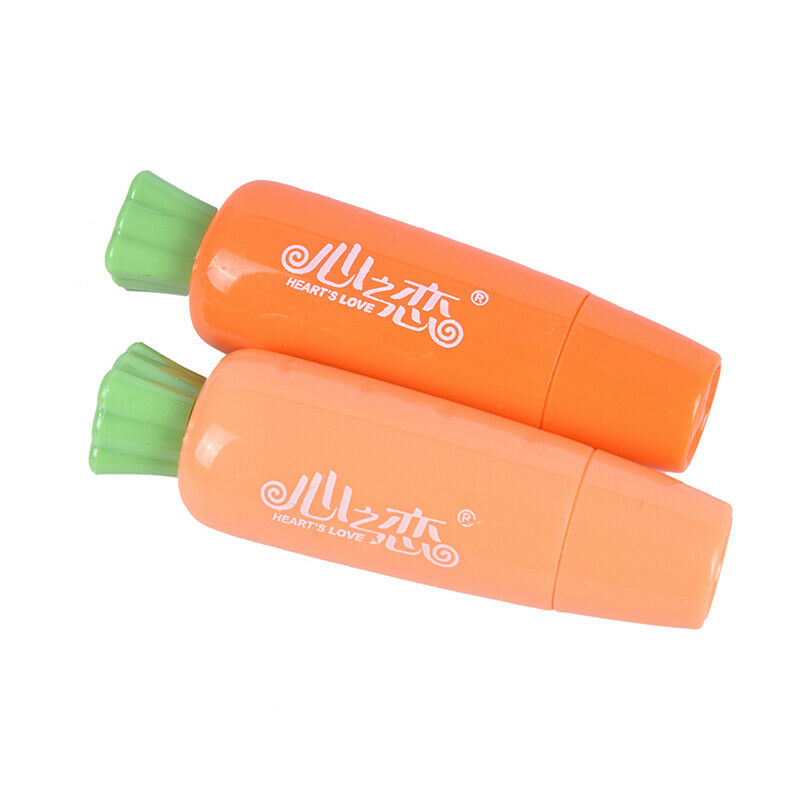 Carrot Shape Lip Balm Moisturizing Longlasting Colorless Lip Care Color RaY1