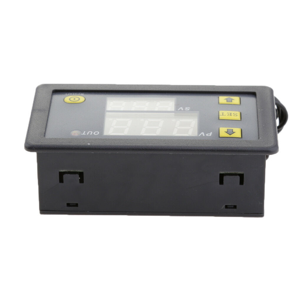 DC 12V 10A Digital LCD Thermostat Temperature Controller w/ Sensor Probe