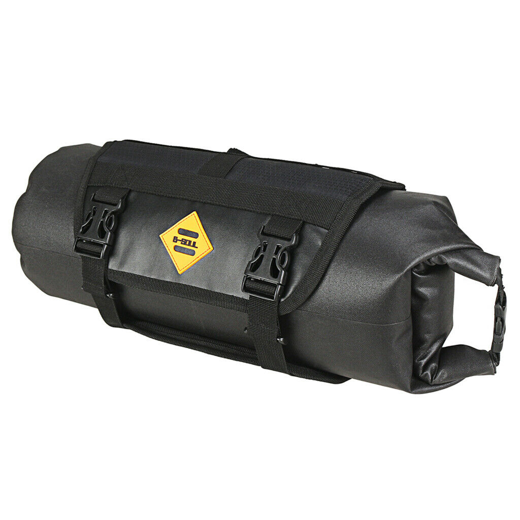 Bike Front Pannier Basket Bicycle Handlebar Bar Bag Quick Release Dry Sack