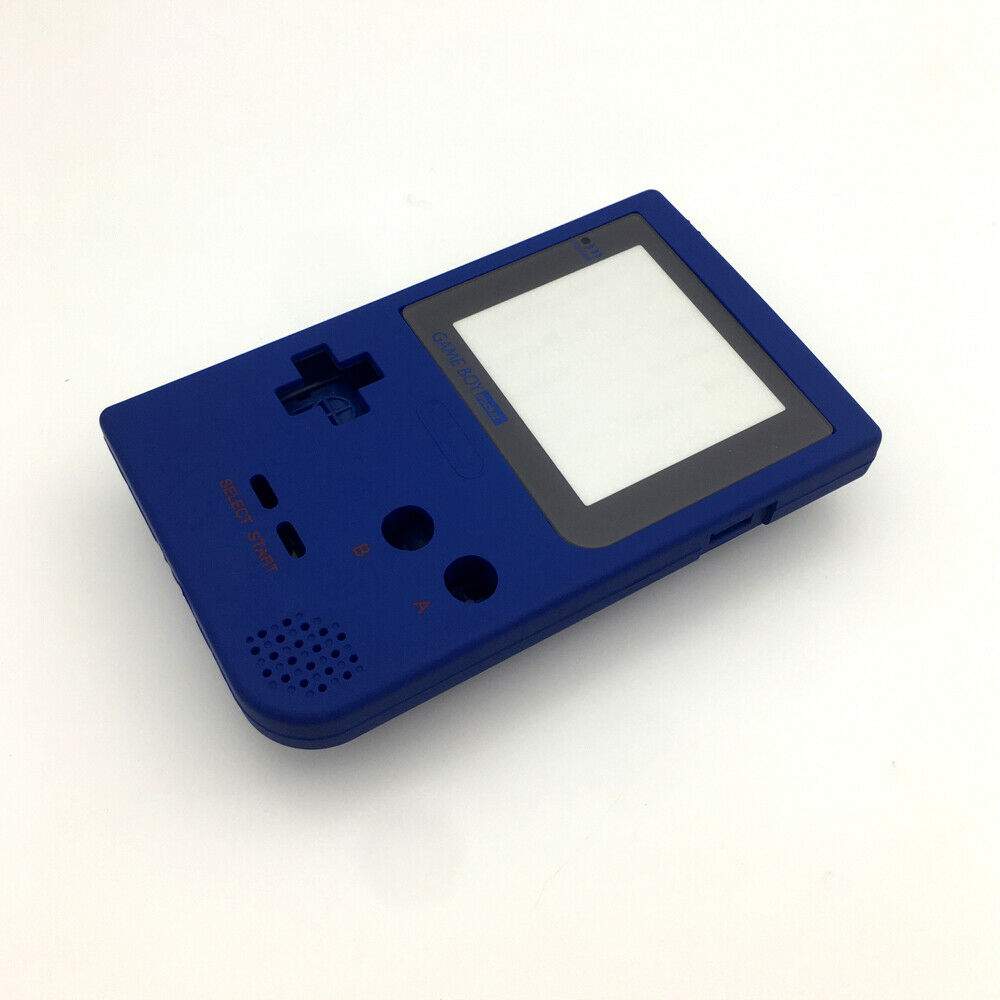 New BLUE Frosted plastic Housing Case Cover Sets for Game Boy Pocket GBP Shell