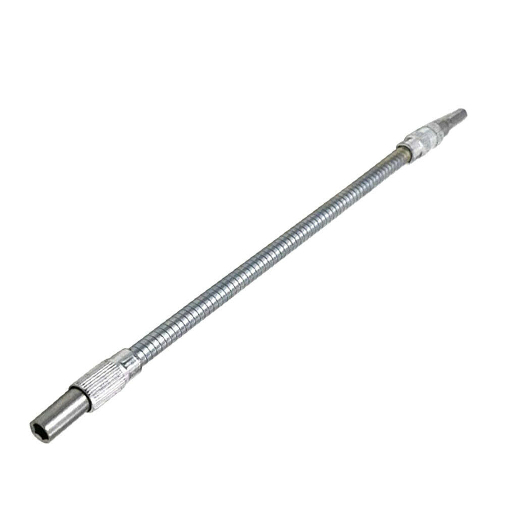 300mm 1/4 Inch Hex Flexible Hose Screwdriver Extension Bit Holder Adapter