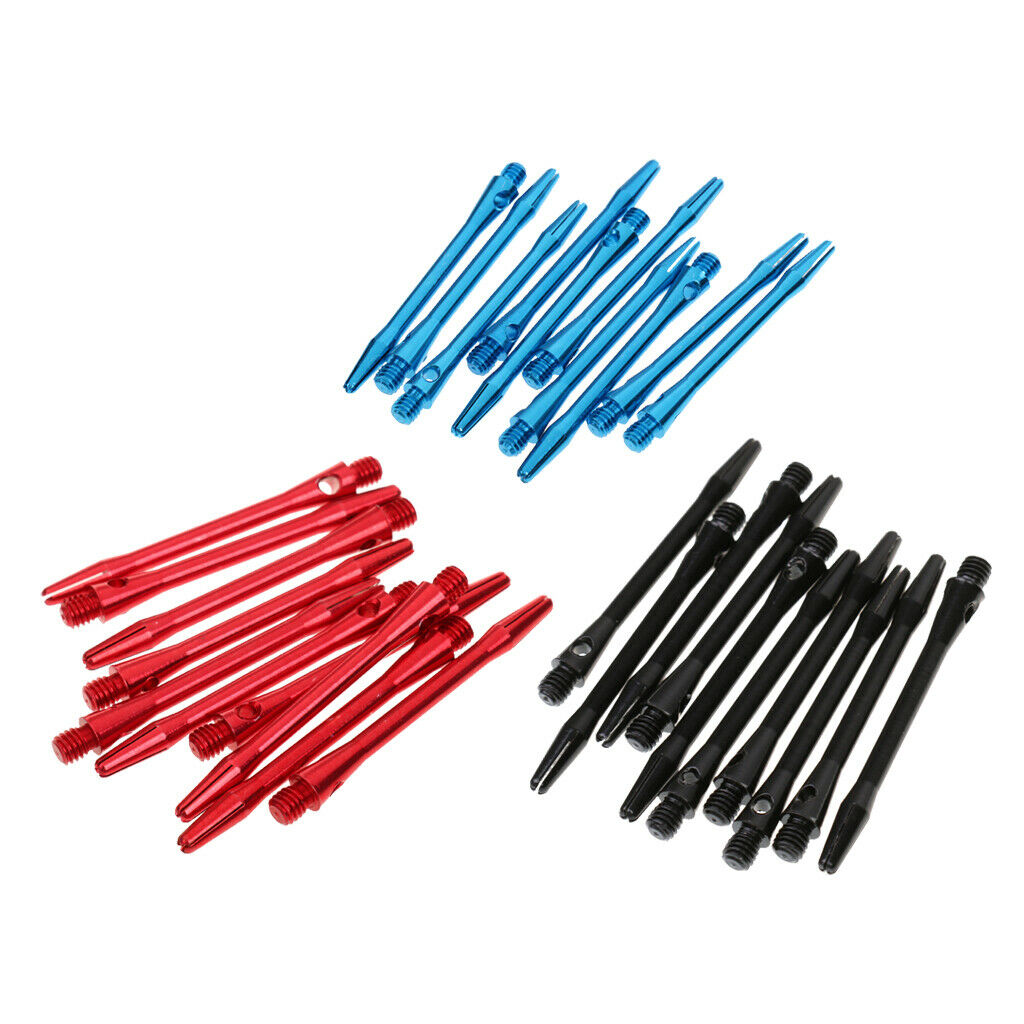 Set 30 Black Blue Red Aluminum Alloy  Shafts  Stems 2BA Screw Thread