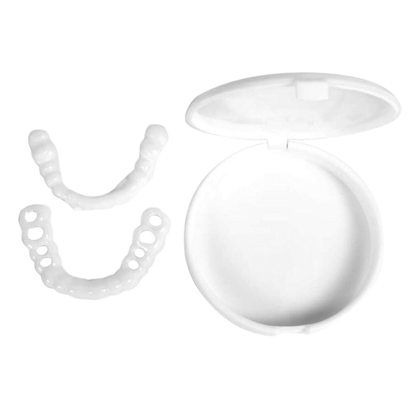 Smiling Snap False Teeth Veneers Cosmetic Tooth Cover Simulation Braces