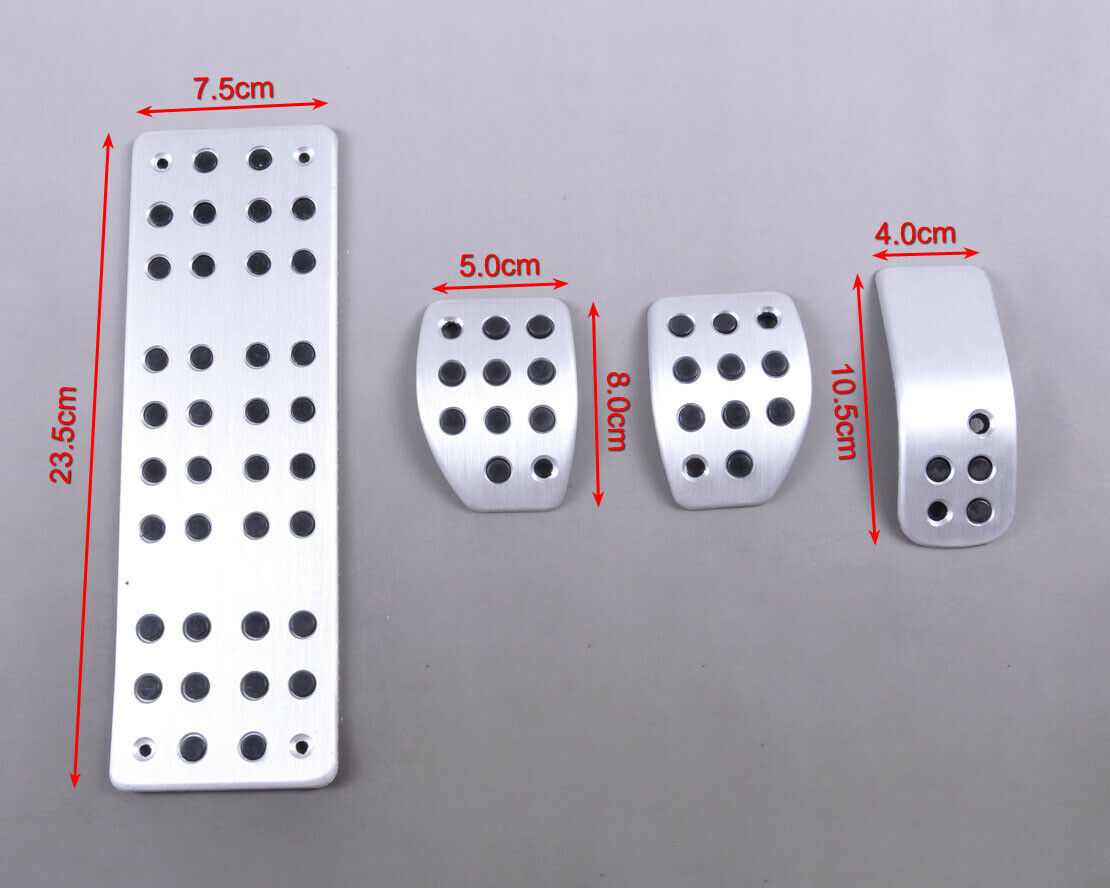 Sport Fuel Brake Foot Rest MT Pedals Fit for PEUGEOT 307 C-Quatre Hatchback An