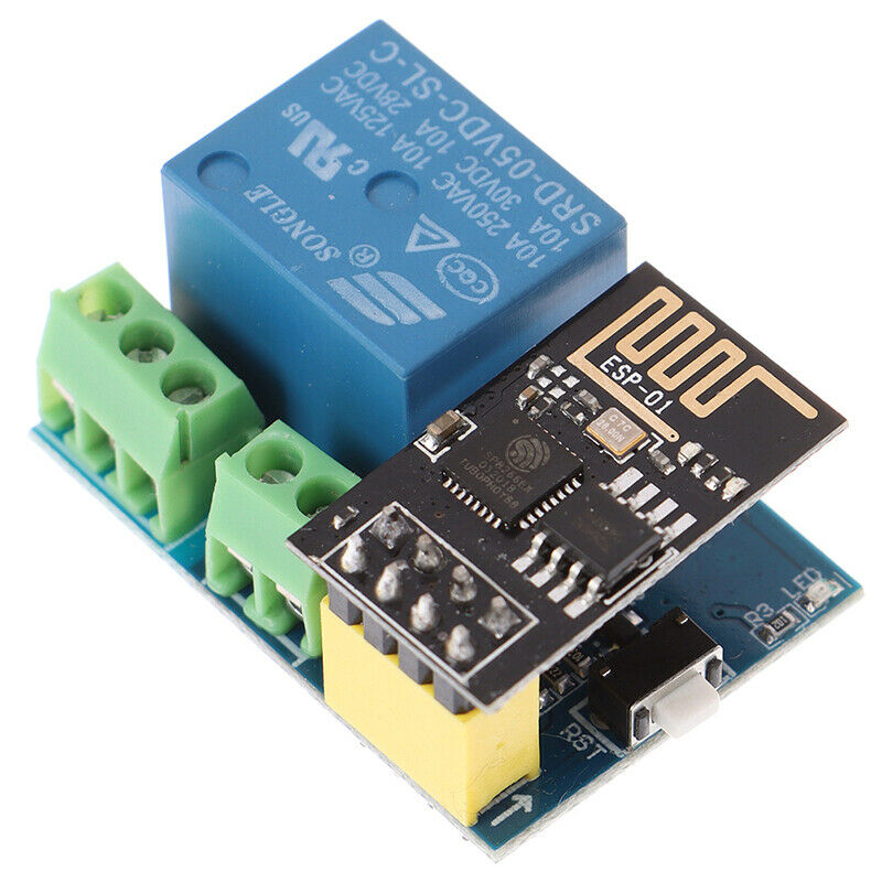 ESP8266 ESP-01S + 5V WiFi Relay Module Smart Home Remote Control Unlock WF