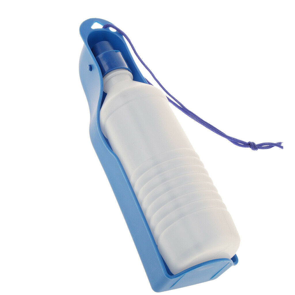 Portable Pet Travel Water Dispenser Feeder Dog Cat Drinking Bottle 500ML