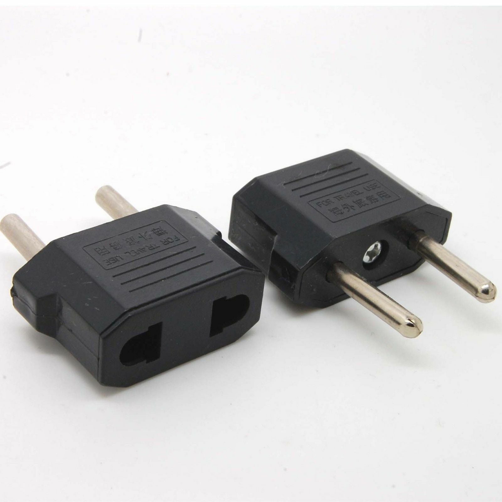 10X US/AU Universal Travel Power Adapter Converter Wall Plug to Euro Europe 2PIN