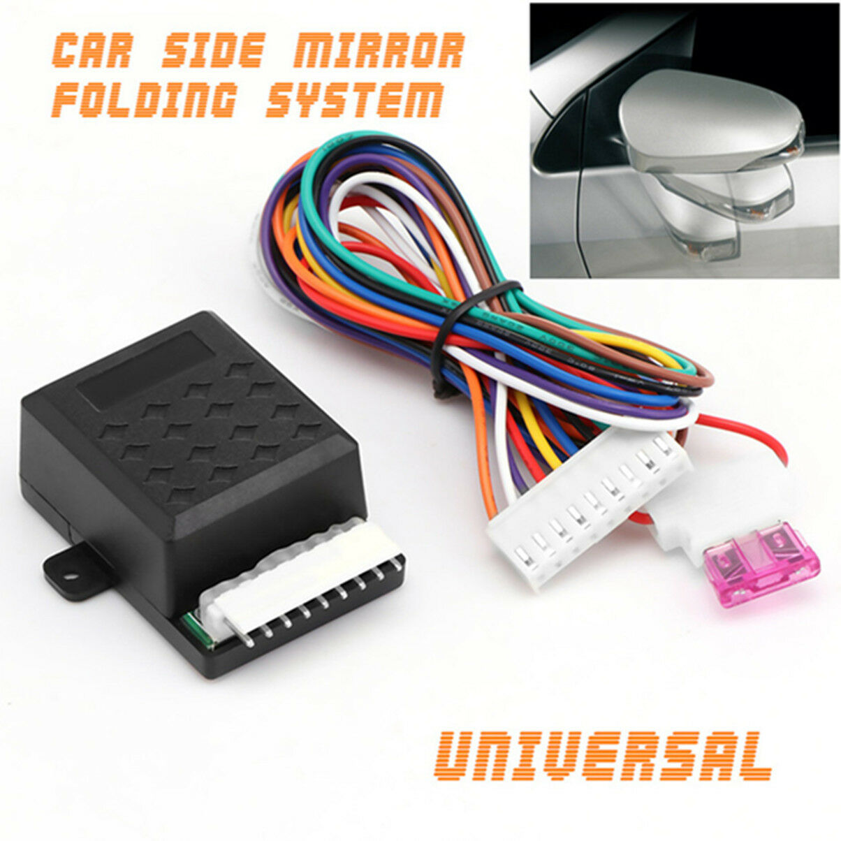 Car Intelligent Side Mirror Rear View Mirror Lock Folding Closer System Modules