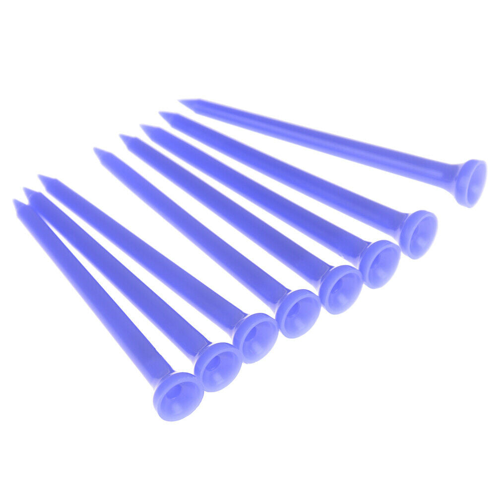 30Pcs/Pack Plastic Golf Tees Multi Color 8.3CM  Plastic Golf Tee Accessor.l8