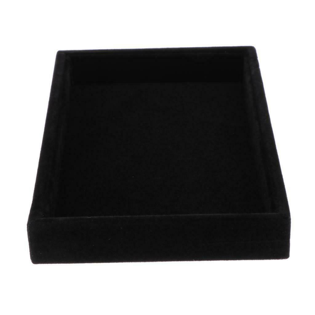 2pcs Jewelry Display Tray Rings Earrings Holder Organizing Tool Organizers