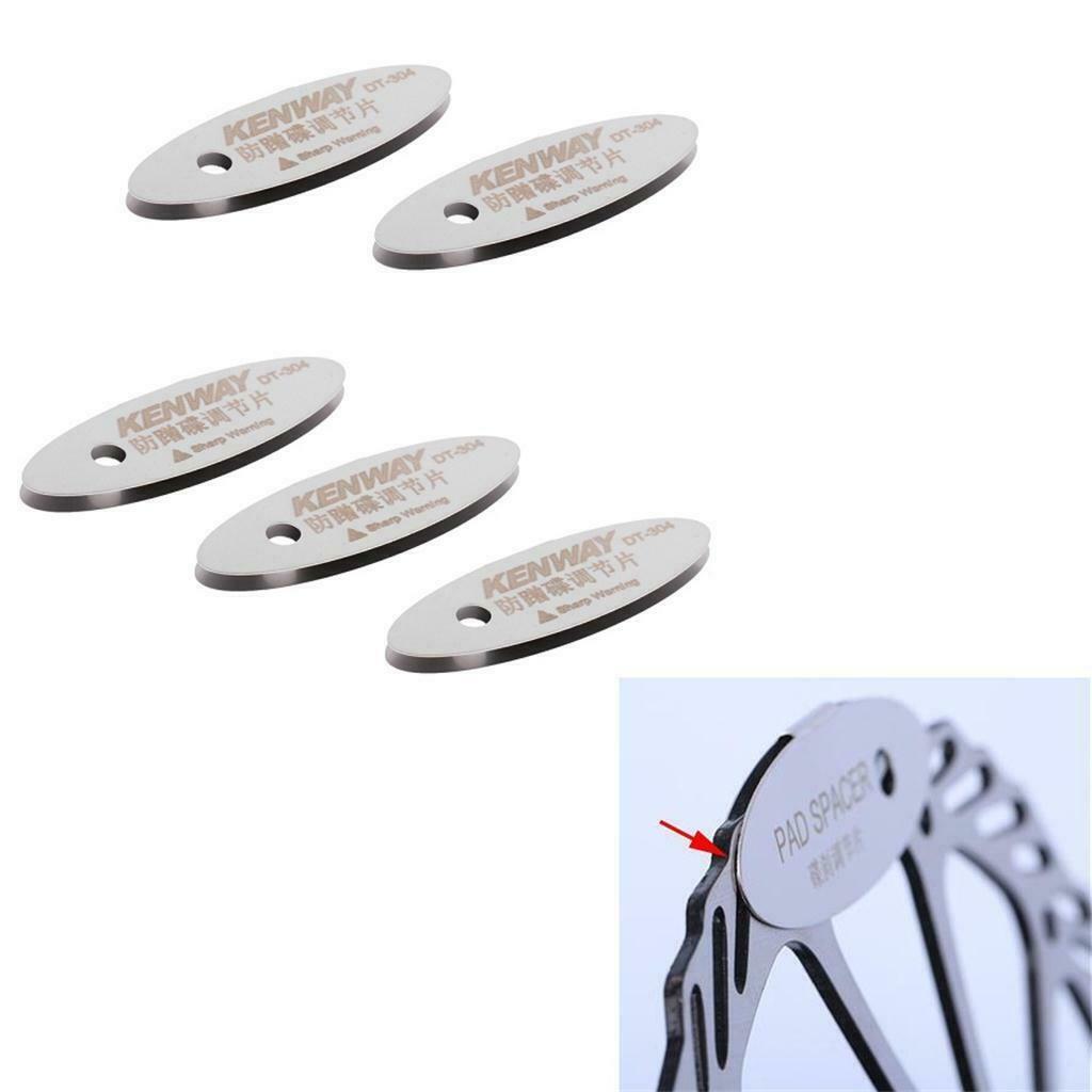 5Pcs MTB Brake Pads Spacer Adjusting Tool Mounting Assist Disc Rotor