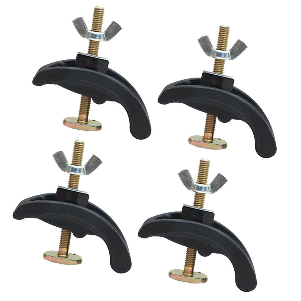 4pcs CNC Nylon Press Plate Clamp Splint Fastening Parts Accessory New 8cm