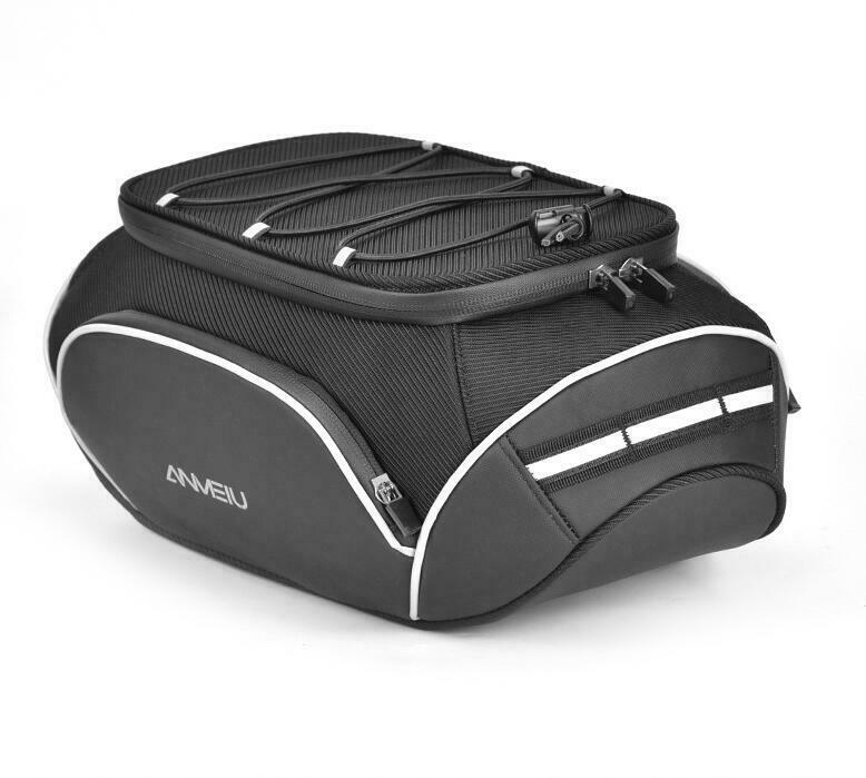 Bike Rack Bag Waterproof Cycling Rear Seat Bag Bike Pack Carrier Bag Pannier FS