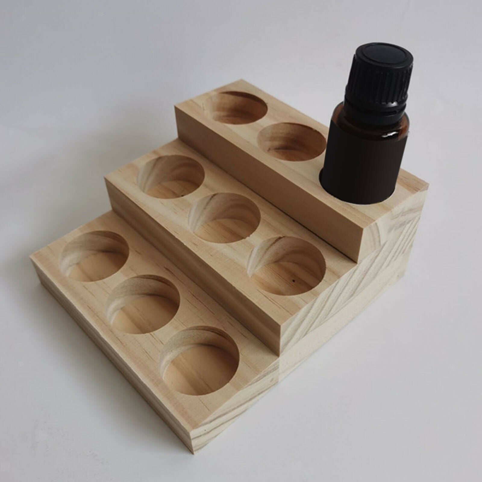Essential Oil Display Stand Bottles Storage Rack Cosmetic Collection Shelf