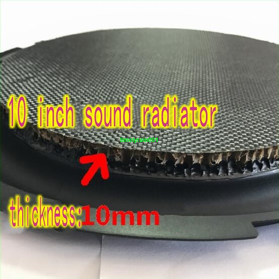1pcs 10"inch 250mm bass radiator passive Speaker Woofer vibration diaphragm