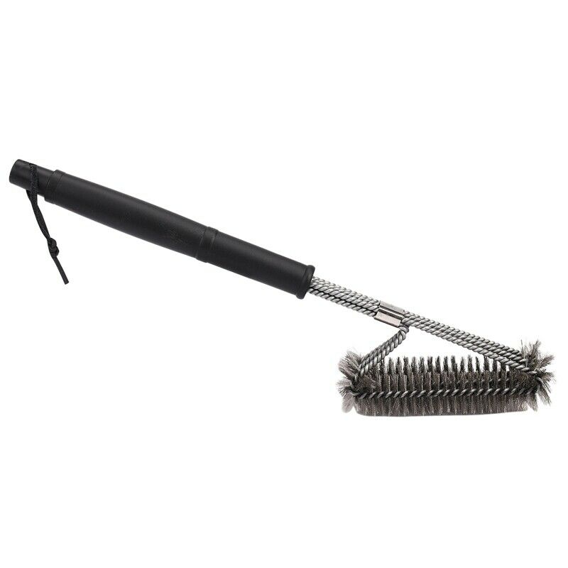 Barbecue brush, 3 in 1 barbecue grill brush cleaning brush with stainless steeJ6