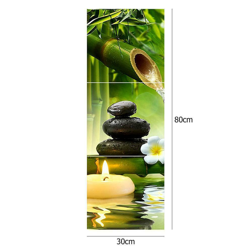 Scenery 5D DIY Full Drill Diamond Painting 3-pictures Combination Kit Craft @