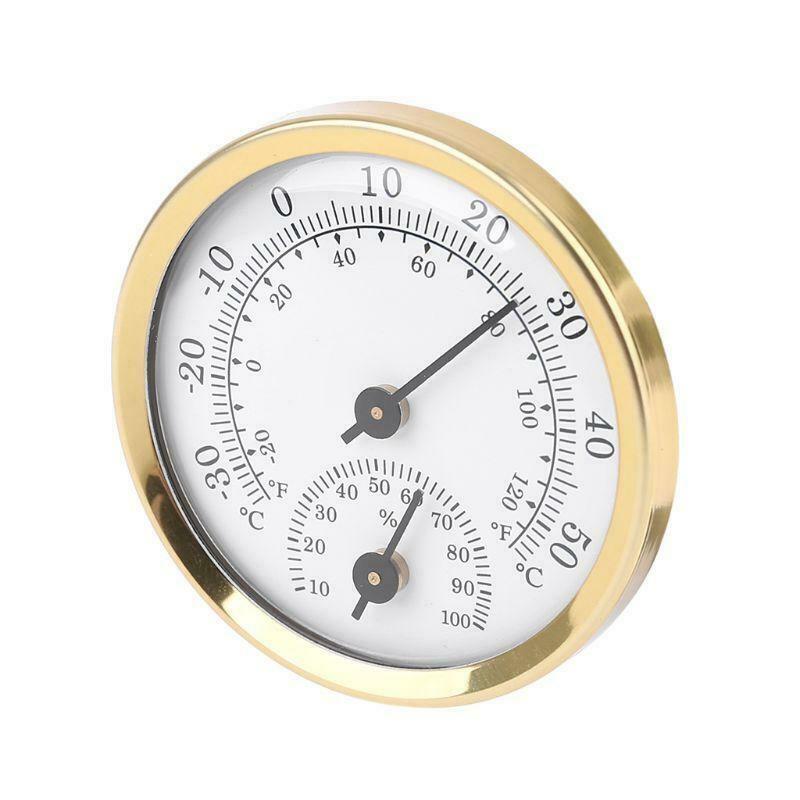 Indoor Analog Thermometer Hygrometer Humidity Temperature Gauge 58mm Household