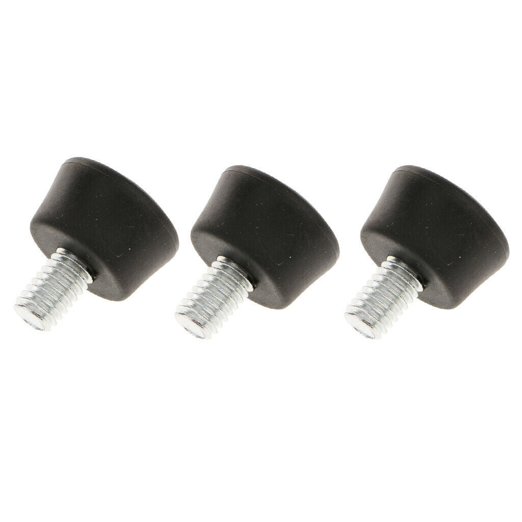 3Pack M8 Conversion Screws Tripod Foot Adapter Rubber Bottom Foot  Pads