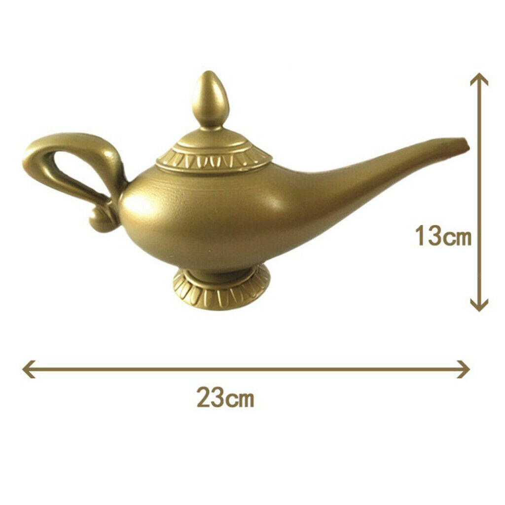 Aladdin Lamp Legend Genie Light Lamp Office Desktop Ornaments Props Gifts