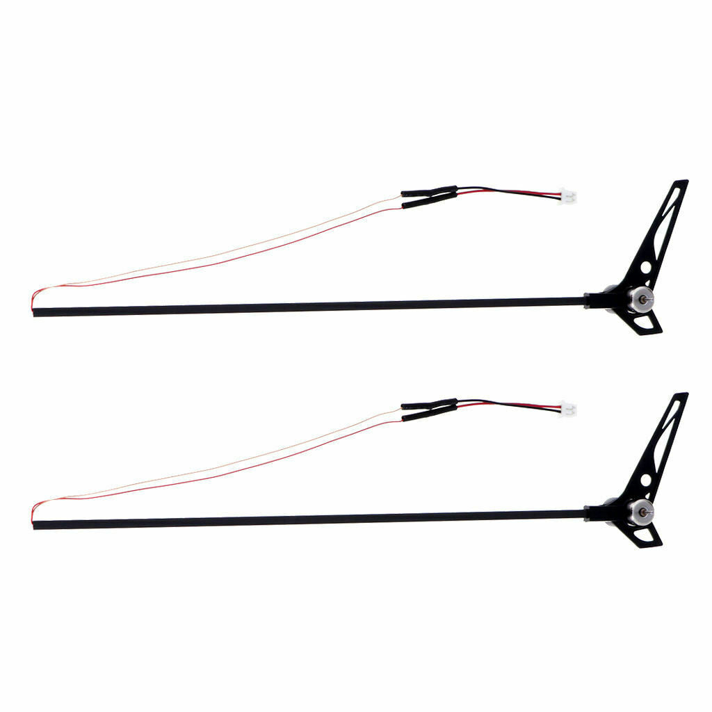 2pcs Tail Assembly,Motor/Boom/Motor Complete for WLtoys V911S V966 XK K100