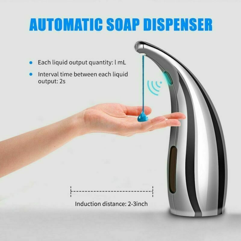 300ML Electric IR Sensor Liquid Dispenser Touchless Automatic Soap Dispenser