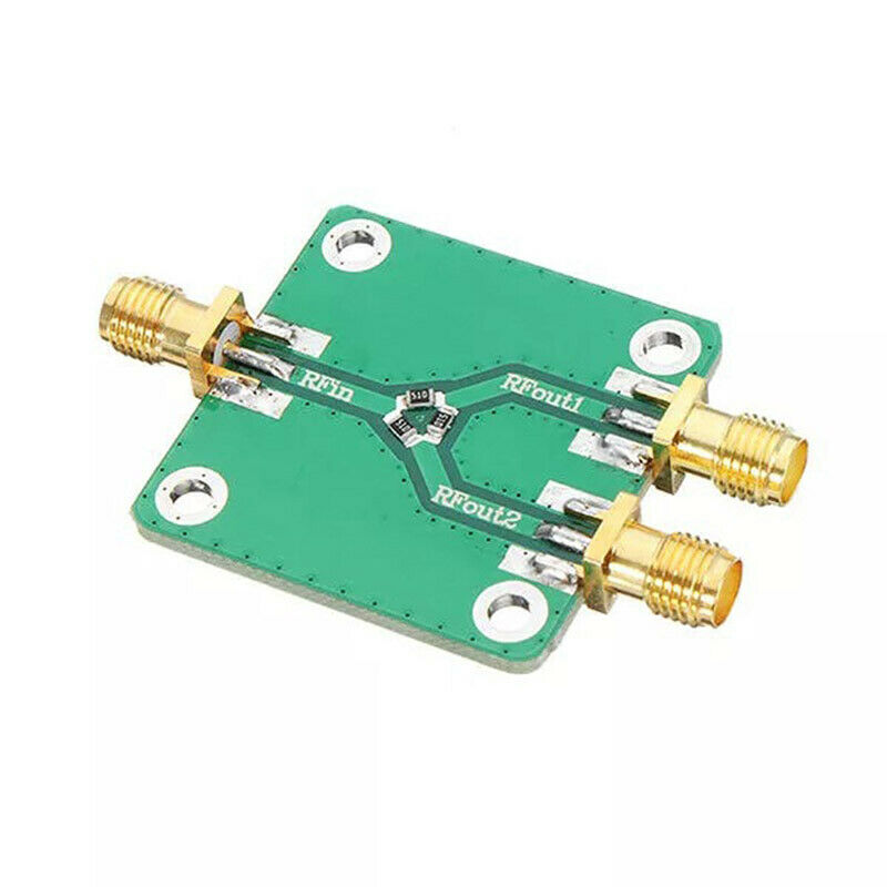 1Pcs RF Microwave Resistance Power Divider Splitter 1 to 2 Combiner SMA DC~5 Lt