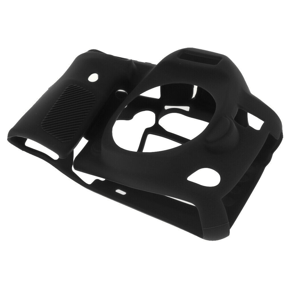 Detachable Silicone Camera Protective Case Cover for Canon 5DMARKIV Black