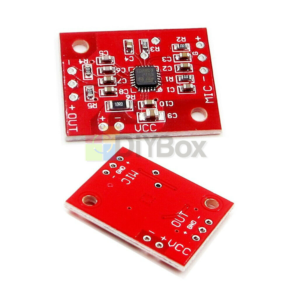 Low Noise Electret Microphones K472 Amplifier Board Replace MAX9812 Module