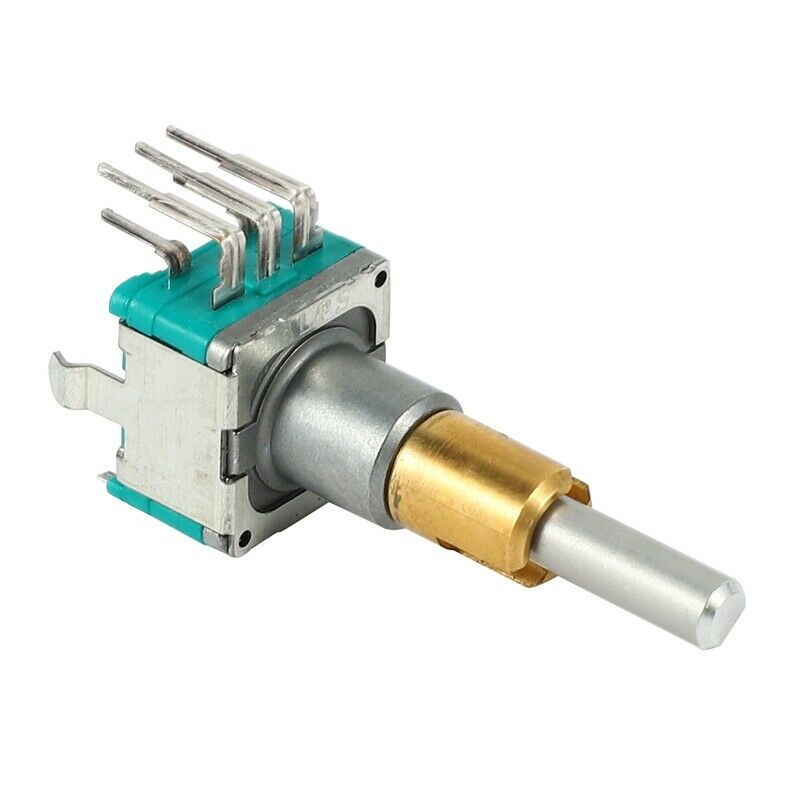 EC11EBB24C03 Dual Axis Encoder with Switch 30 Positioning Number 15 Pulse PoinQ2