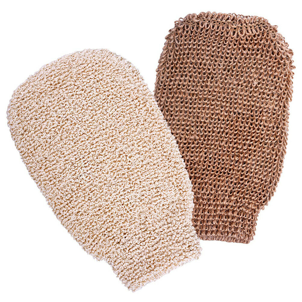 2Pcs Bath Shower Gloves Mitts for Exfoliating and Body Scrubber Exfoliating Tool