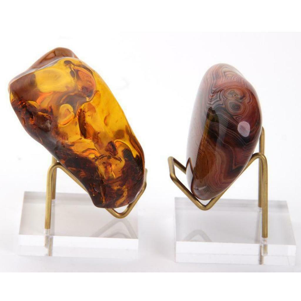 1pc Display Stand For Mineral Specimens Ore Fossil Crystal Ball Holder