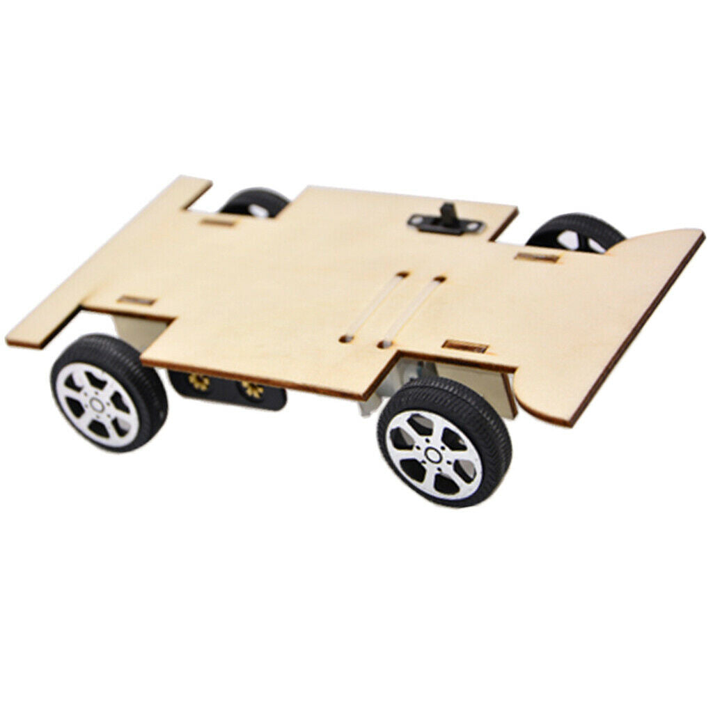 Mini Electric Car DIY Assemble Kit Children