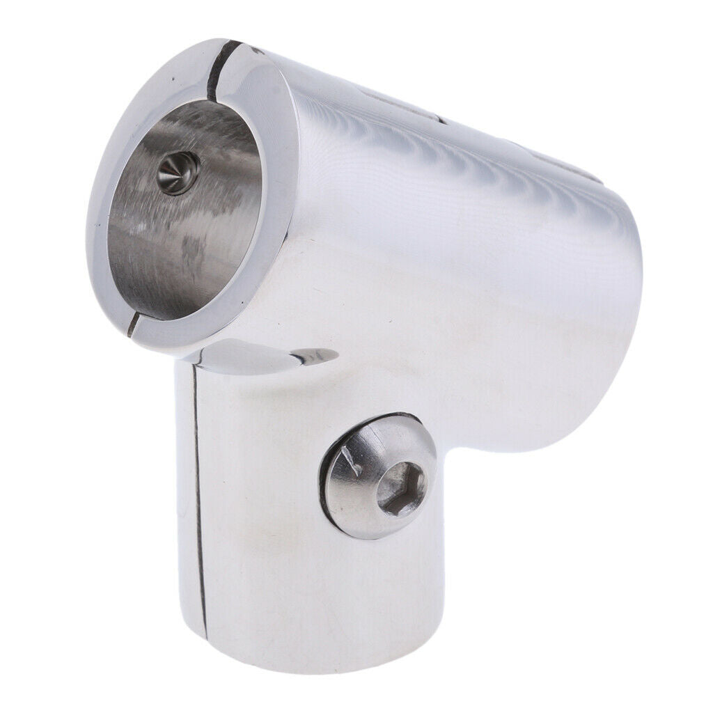 316 Marine-Grade Stainless Steel 60 Degree Boat Hand Rail Fitting Hardware 7/8''